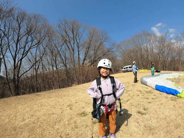 3年生のお子様とフライトサムネイル